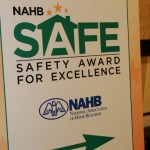 NAHB Safe sigh with arrow